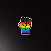 BLM LGBT Resist Magnet